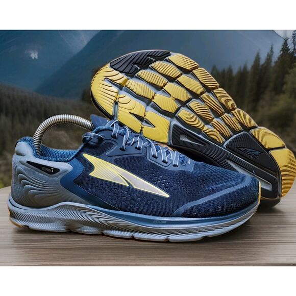 Altra Torin 5 Mens Size 8 Wide Shoes Majolica Blue Athletic Running Sneakers - Picture 1 of 9